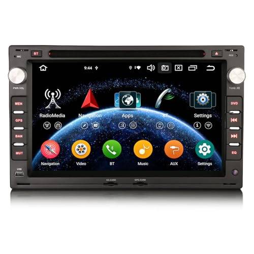 erisin 8 kärna Android 13 bilradio navigator för VW Passat B5 Jetta MK4 Sharan Polo T5 Skoda Octavia Superb DAB CarPlay WiFi OBD2 BT5.0 DSP Canbus SWC 4 GB 64 GB
