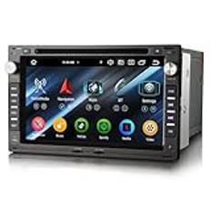 erisin 8 kärna Android 13 bilradio navigator för VW Passat B5 Jetta MK4 Sharan Polo T5 Skoda Octavia Superb DAB CarPlay WiFi OBD2 BT5.0 DSP Canbus SWC 4 GB 64 GB