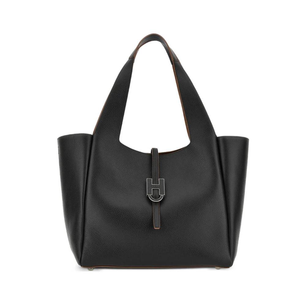 Hogan Shopping Bag - Tasker - Dame - Sort - ONE SIZE - Uld