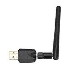 Bluetooth 5.4 Adapter för PC, 328FT Range USB Bluetooth Adapter, USB Bluetooth Dongle för Mus Tangentbord Hörlurar för 11 10 8.1