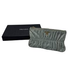 Prada Vintage Pouch Stl. - Necessär Från Magasin - Grey (L 10.5cm x W 19cm x D 1cm)