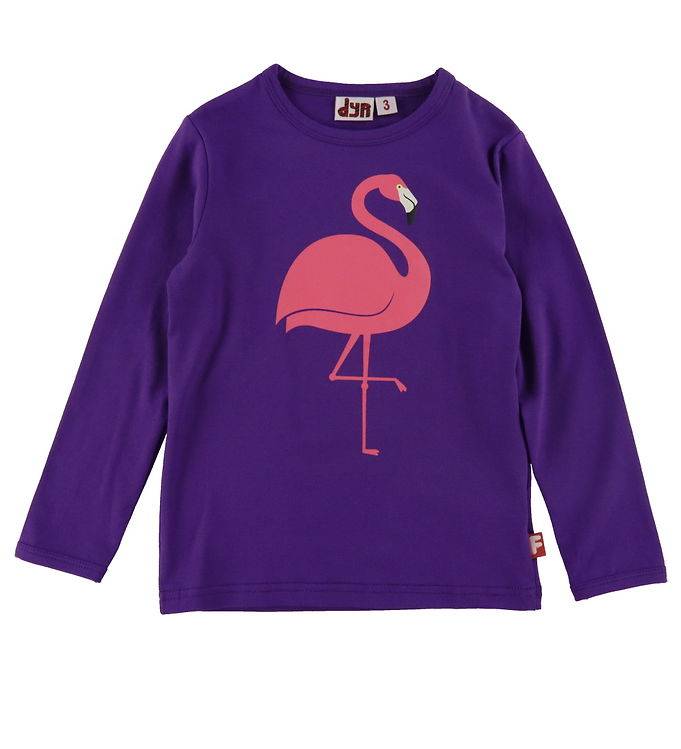 DYR-Cph Bluse - DYRRoar - Purple Flamingo - DYR - 8 år (128) - Bluse