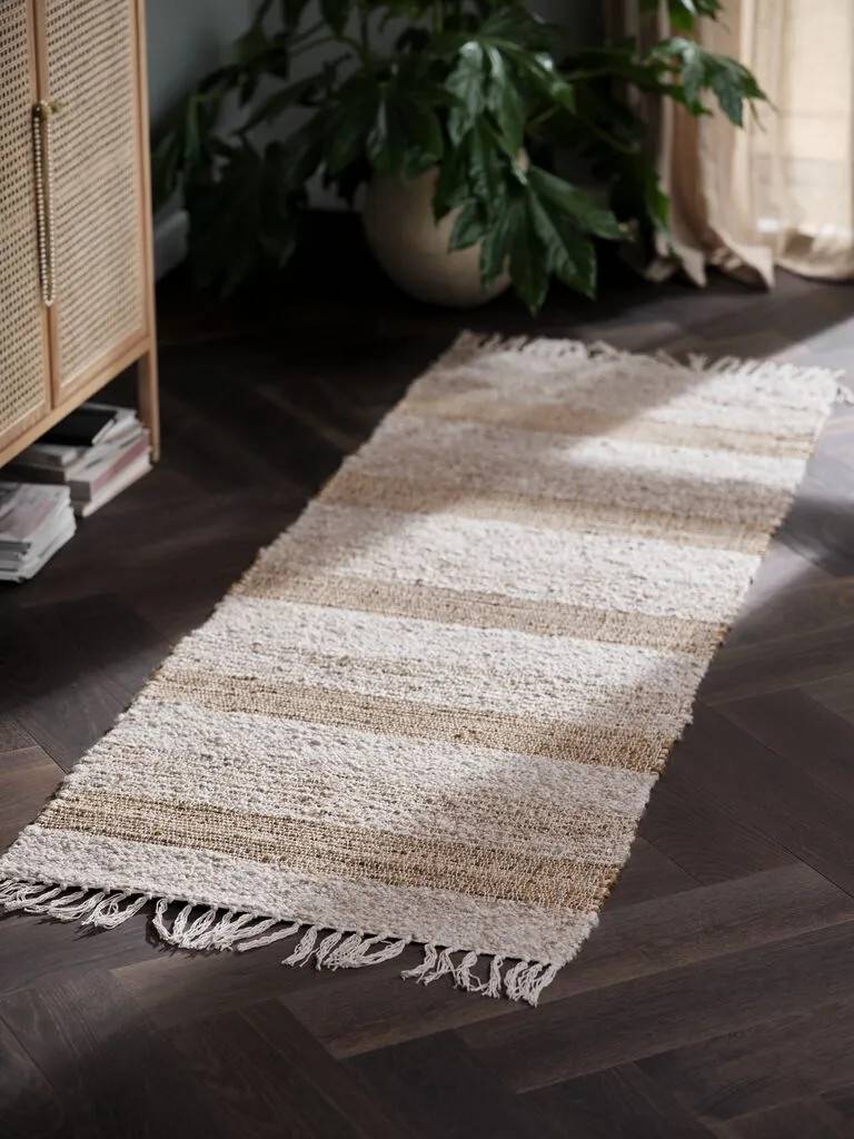 MAHOGNI Tæppe MAHOGNI 70x200 natur/beige