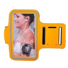 Sportsarmbånd til iPhone 6/6S, iPhone 7 & iPhone 8. Orange.