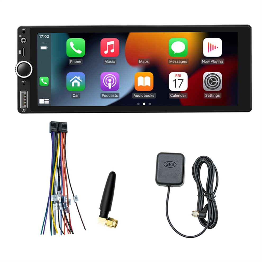 Bil 6,86 tommer 1 Din MP5-afspiller Bluetooth bærbar skærm 1+32G
