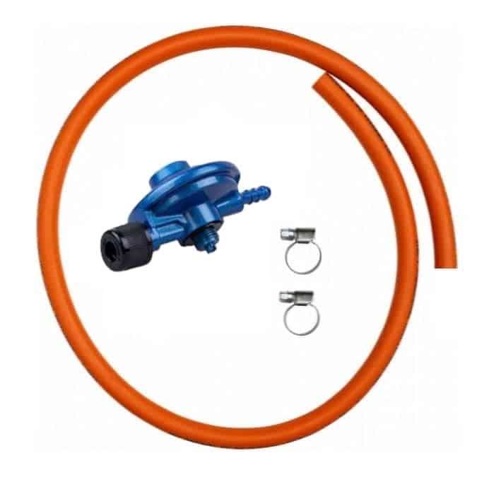 Regulatorset 30mbar 1,0m Ø8mm Camping