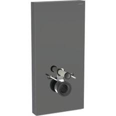 Geberit Monolith cistern för vägghängd toalett, 101 cm, grått glas