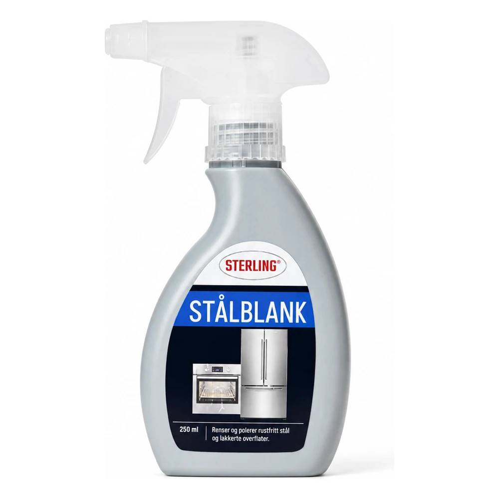 Sterling Stålblank rengöringsspray 500 ml