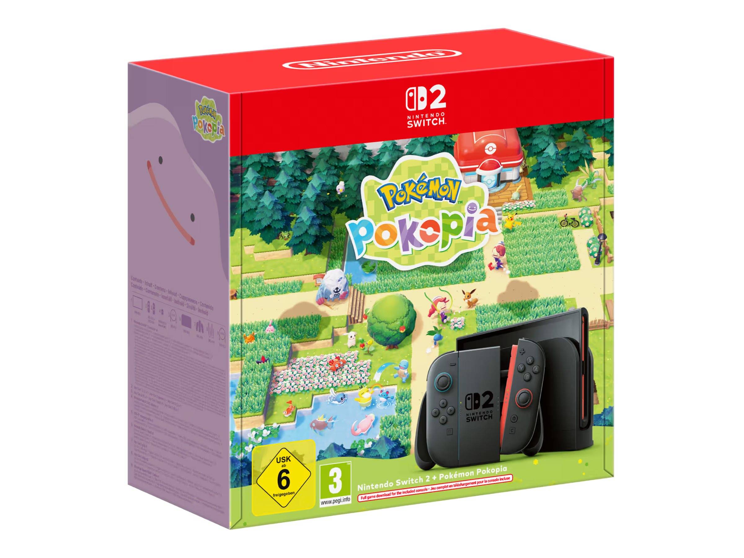 Nintendo Switch 2 & Pokemon Pokopia 256 GB Sort