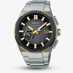 Seiko Mens Astron 3X Sun Two-Tone Watch SSJ026J1