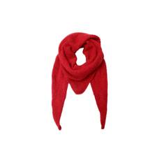 BCDELL knitted mini scarf - Red