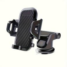 TEMU Car Phone Holder | Adjustable Suction Cup Mount | Waterproof Pvc Material | Air Vent Clip-on Design | Smartphones | & , Phone Holder For Car