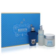 Mefisto Gentiluomo Coffret cadeau – Eau de parfum en vaporisateur 3,4 oz + Déodorant en spray 3,4 oz + Crème de rasage et après-rasage 6,7 oz pour hommes