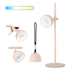 Bordlampe med batteri | Lyserød | 4i1 | CCT | 150lm | Dæmpbar | 1200mAh