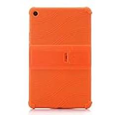 För Lenovo Tab M10 FHD Plus 10,3 TB-X606F TB-X606X silikonskal M10 Plus 10,3 tum Child Drop Shell silikon surfplatta skal-orange