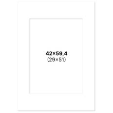 Pen Store Passepartout Vit 42x59,4 cm A2