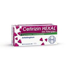 CETIRIZIN HEXAL Filmtabletten bei Allergien - 20 St