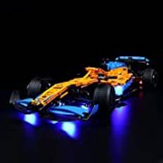 GC ljuskit för Lego McLaren Formula 1 racerbil 42141 (Lego Set ingår inte) (Classic)