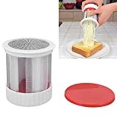 Rostfritt Stål Manuell Handhållna Ost Rir Shredder, Mini Ost Grater, Frukt Grönsaker Smör Shredder, Mat Vegetable Grader Hand Vevan