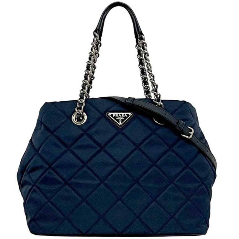 Prada Vintage Prada Tessuto L 23cm x W 38cm x D 17cm - Skuldertasker Nylon hos Magasin.