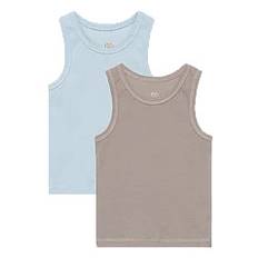 COPENHAGEN COLORS Rib Jersey 2-Pack Tank-Tops |Multi/patterned |104
