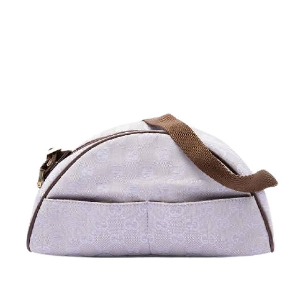 Gucci Vintage Pre-owned Vintage Skuldertaske - Vintage - Dame - Lilla - ONE SIZE - Uld