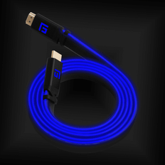 HDMI Cable with LED light | V2.1 | 8K/60Hz - Red / 1.5M / 5ft