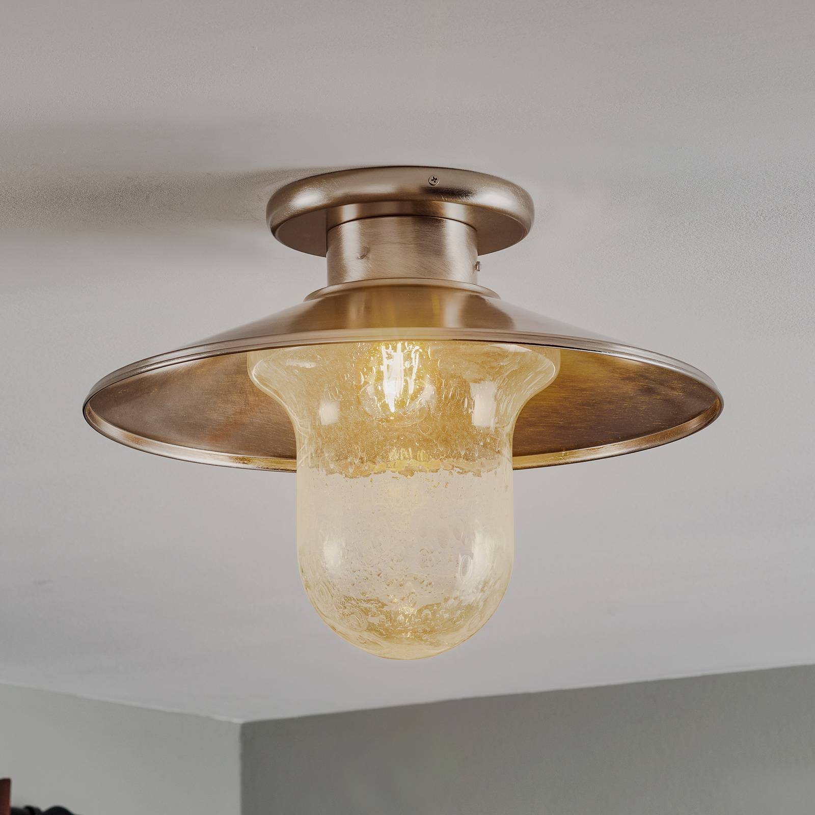Cremasco Taklampa Maestrale, dimbar, Aluminium / grå / zink, Vardagsrum / matsal, Metall, Industriell design, Taklampa