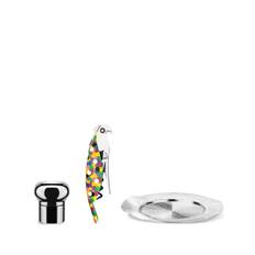 Alessi - Gam32 vinset i rostfritt stål - unisex - akryl/aluminium/rostfritt stål - one size - Silverfärgad