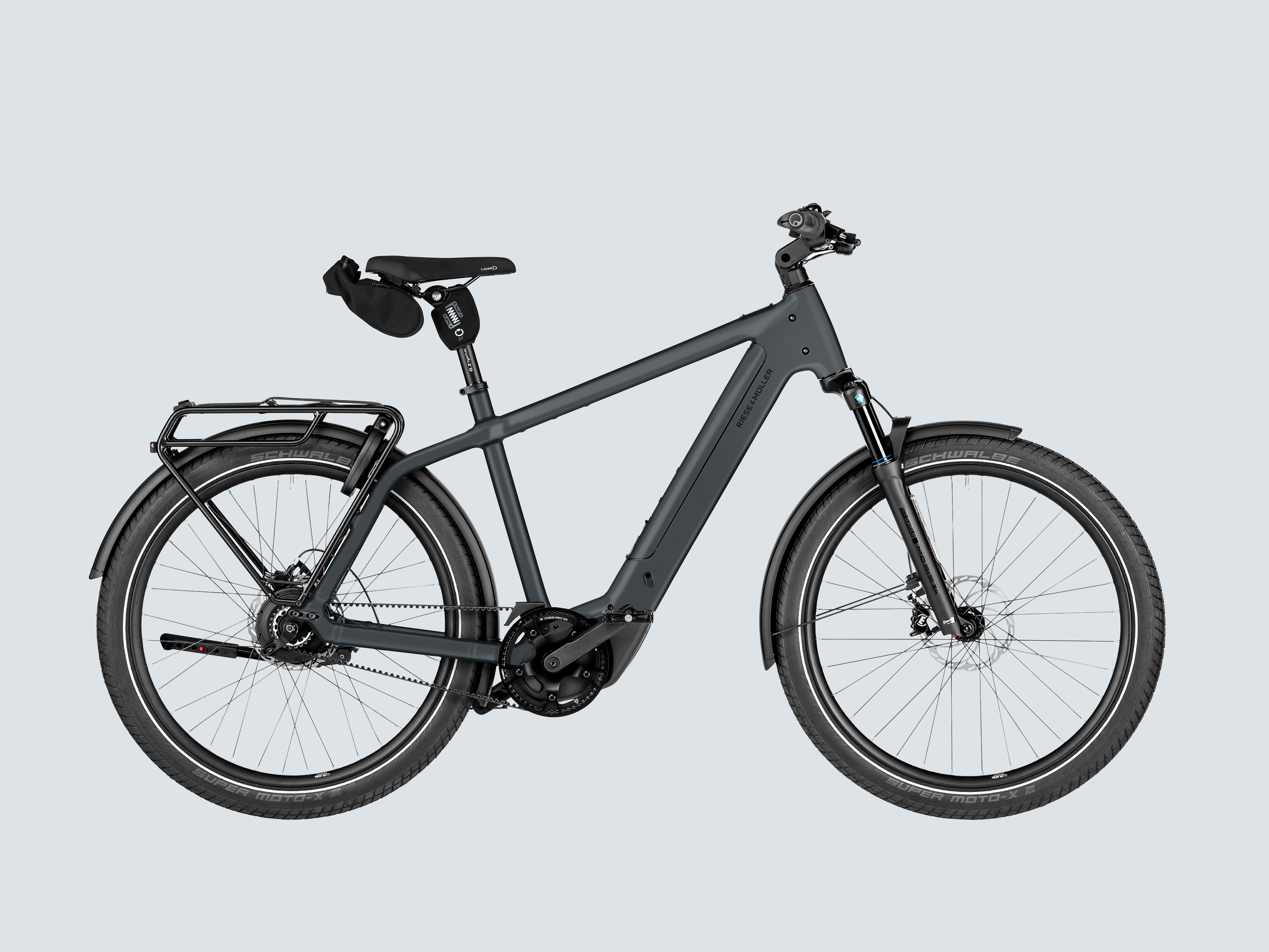 Riese & Müller Charger5 Vario - Slate Grey / Small (160-175 cm)