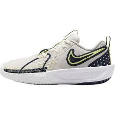 Nike GT Cut 3 GS Phantom Light Lemon Twist Kids Sneakers Cream Obsidian White FD7033-005 32