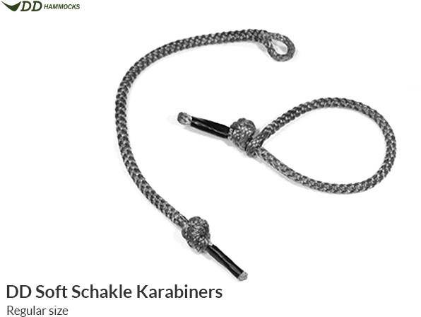 DD Hammocks Soft Shackle Karabiner x2 2 pcs