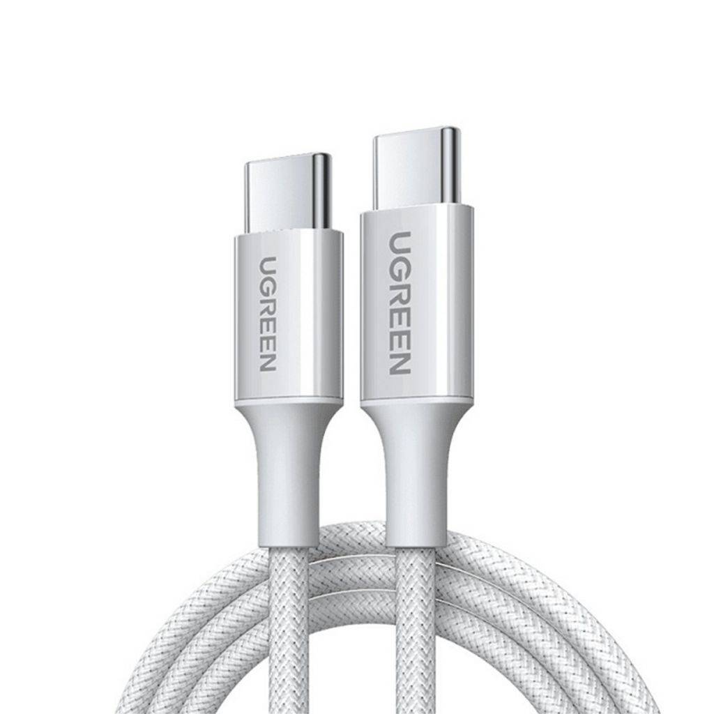 UGREEN L501 USB-C til USB-C kabel 60W, 3A, 1m - Grå
