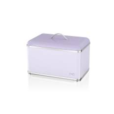 Swan Bread Bin, Rektangulær, Violet, Violet, Støbejern, Hængslet låg, 347 mm