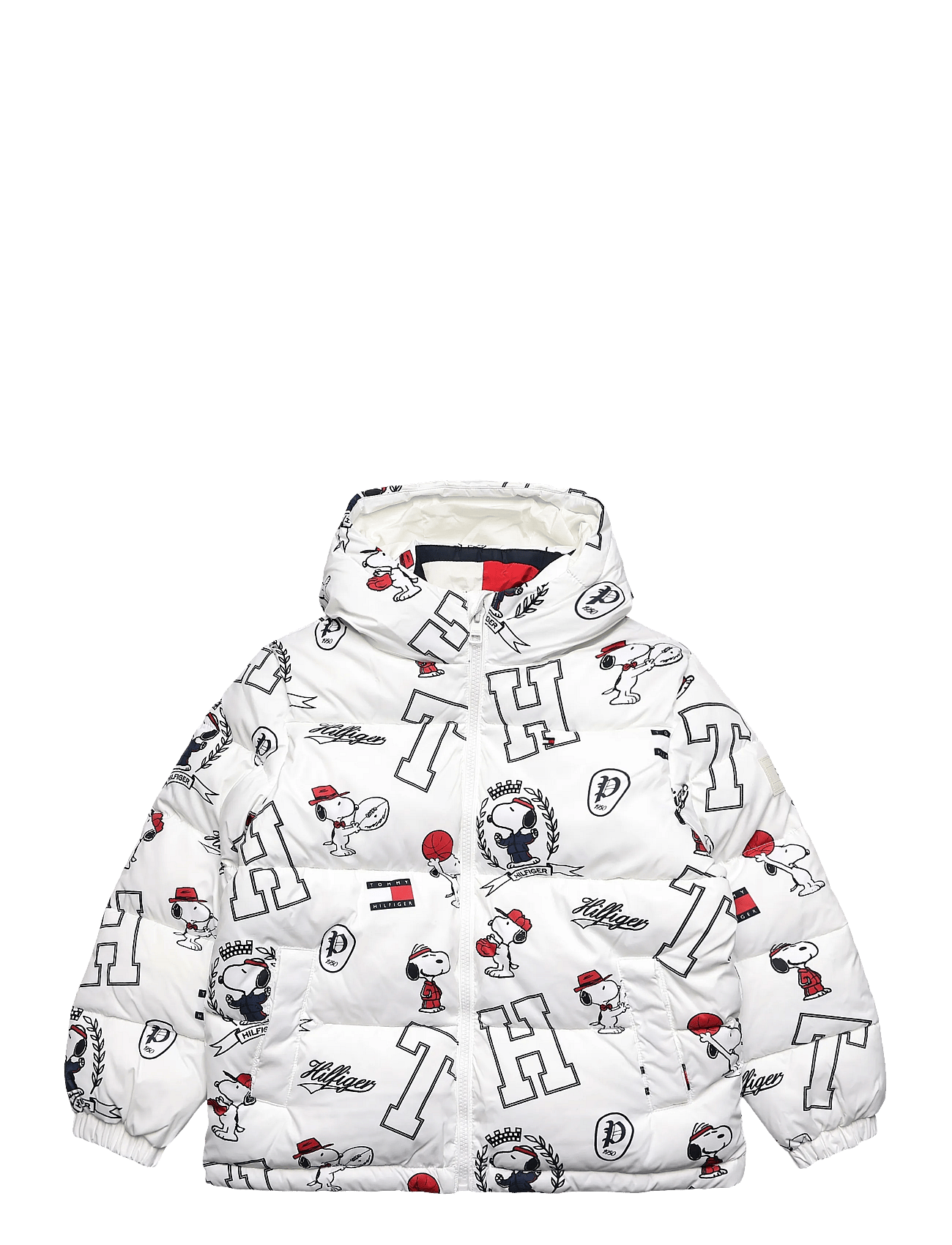 Tommy Hilfiger Peanuts Puffer Jacket - White - 140