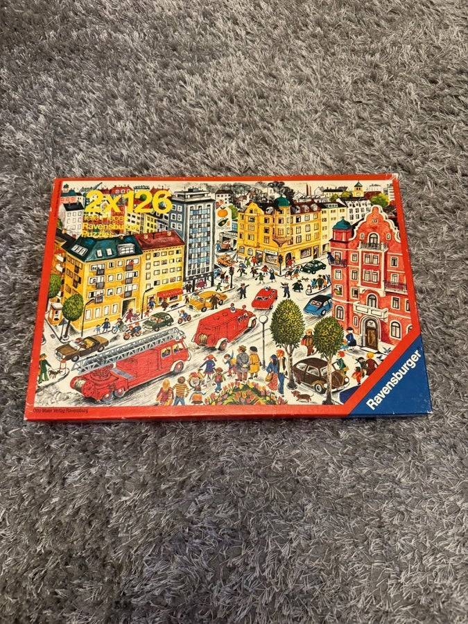 Fire Brigade pussel från Ravensburger 2x126 bitar