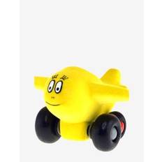 Barbo Toys Barbapapa Rubber Airplane, Yellow BIG - Leksaksfordon & bilar - YELLOW / yellow
