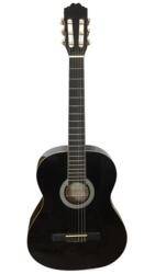 Santoni spansk akustisk guitar C-777 BK / MSA VENSTREHÅNDS