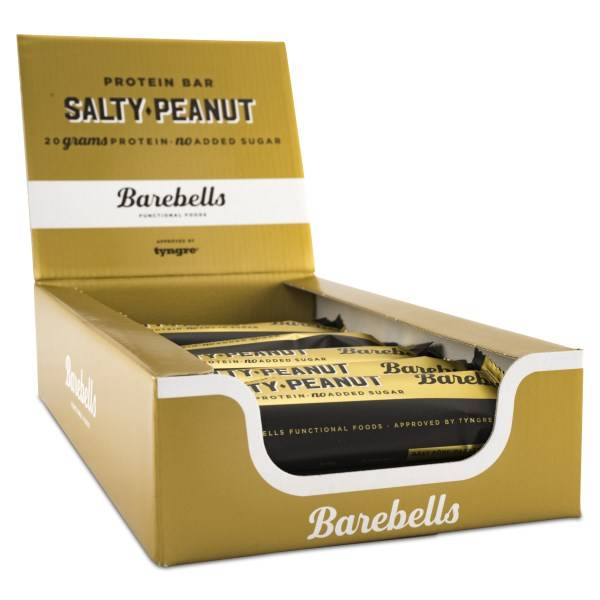 Barebells Protein Bar, Salty Caramel Crunch, 12-pak