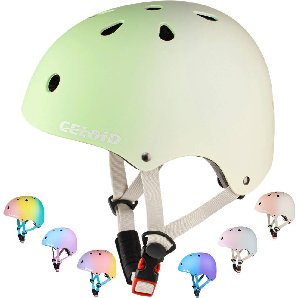 Celoid Kids Bike Helmet Toddler skateboard hjelme i alderen 5-8-9 ?r drenge piger justerbar multisport cykel skateboarding fodbold rulle scooter