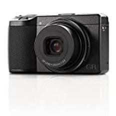 Ricoh GR IIIx Digitalkamera [Brennweite 40 mm] [Ausgestattet mit großem CMOS-Sensor im APS-C-Format mit 24,2 Mio. Pixel] [Die ultimative Schnappschusskamera]