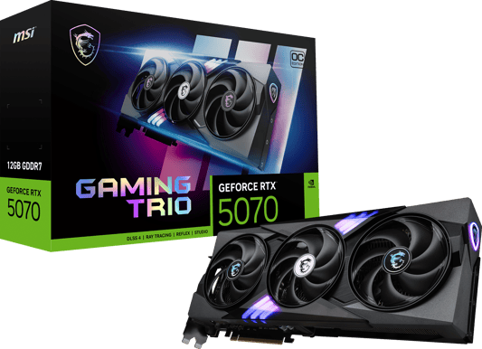 GeForce RTX 5070 Gaming Trio OC 12GB