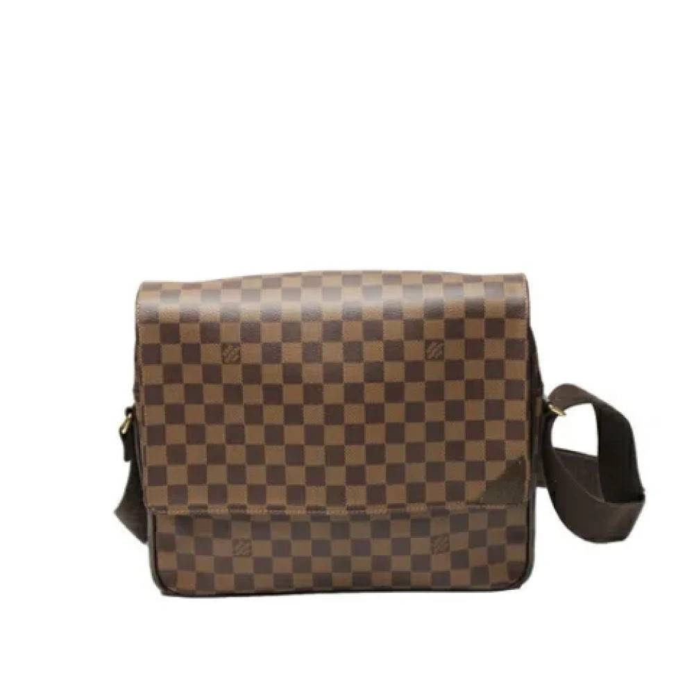 Louis Vuitton Vintage Pre-owned Stof louis-vuitton-tasker - Vintage - Dame - Brun - ONE SIZE - Tyl
