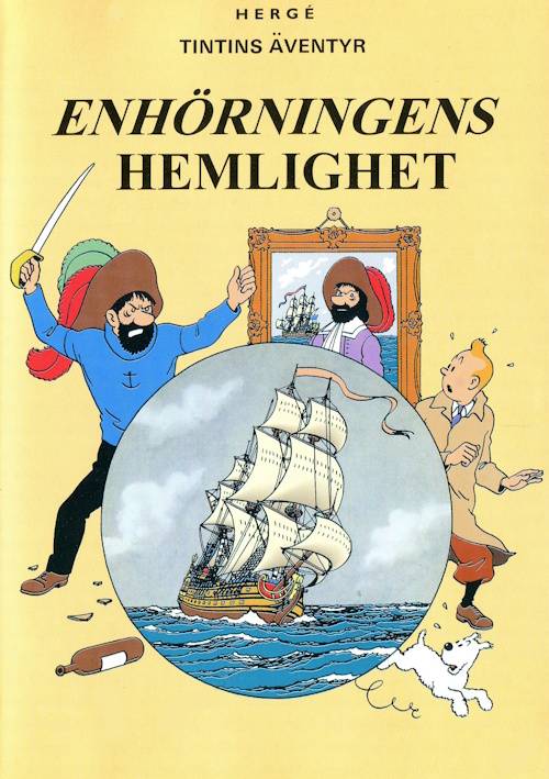 DVD - Tintin # 09 - Enhörningens hemlighet (Beg)