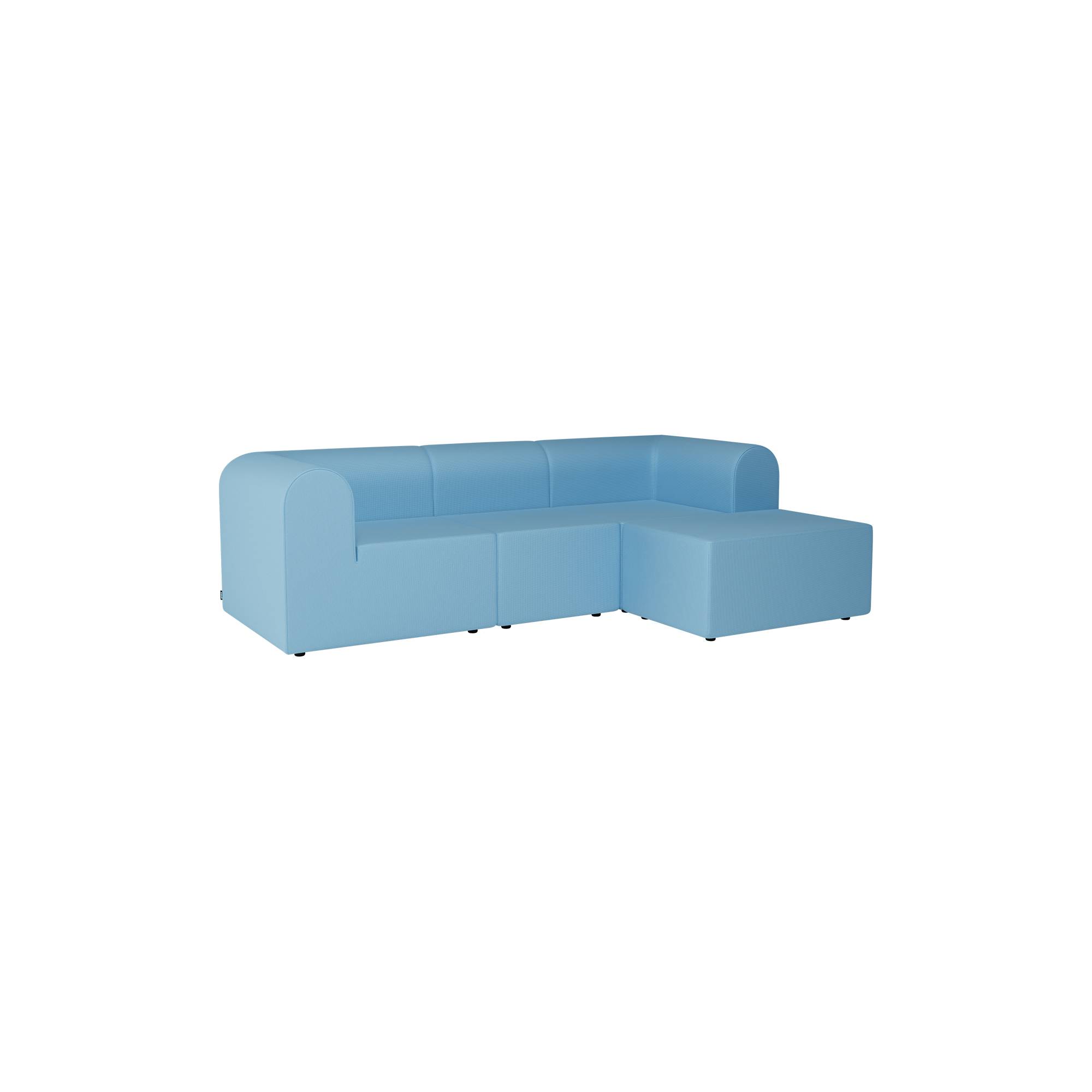 Paradigm 3-personers Sofa Med Puf, Nobel 66266.