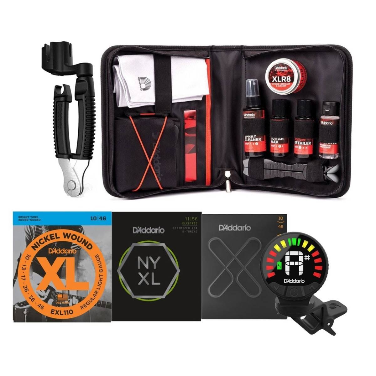 DAddario DP0002 Guitar Pro-Winder Restringing Bundle