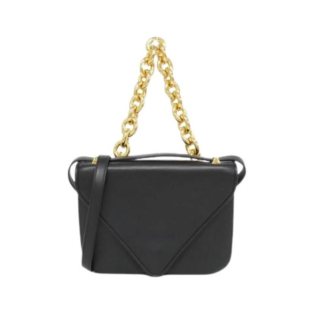 Bottega Veneta Vintage Pre-owned Calf Skuldertaske - Vintage - Dame - Sort - ONE SIZE - Uld