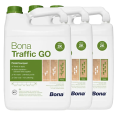 Bona Traffic GO - Silkemat , 3 x 5L