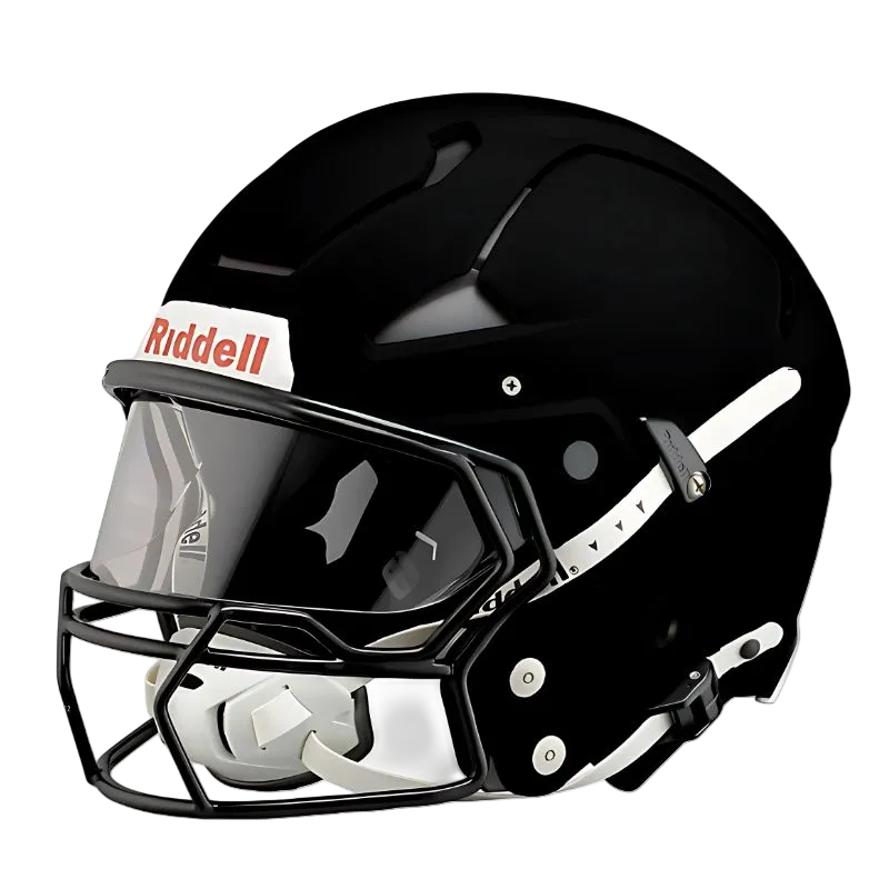 Riddell Axiom (including Facemask) - Black / 6 3/4 - 54 cm (S) (6 3/4 - 54 cm (S))