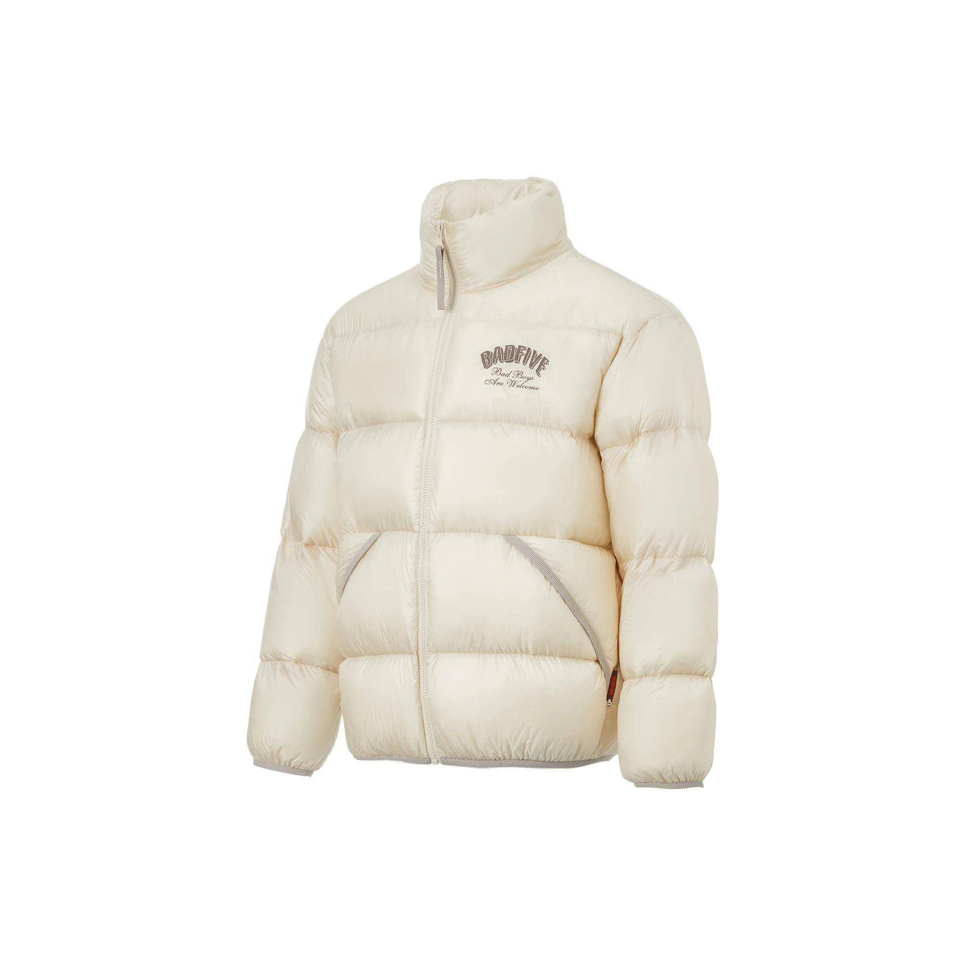 Li Ning Badfive Hot Pot Dunjacka Serie Herrjacka Dim-Khaki AYMT139-1 XL